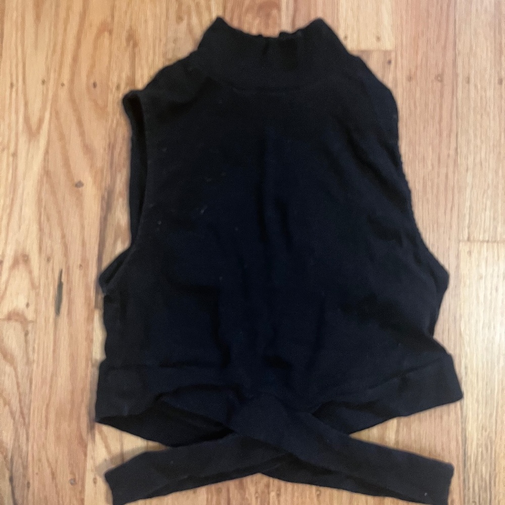 Ribbed Turtle Neck Tank